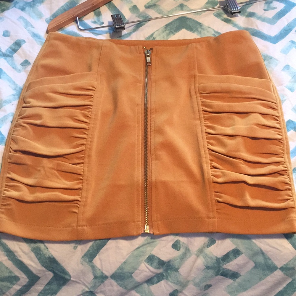 Mustard Yellow Skirt